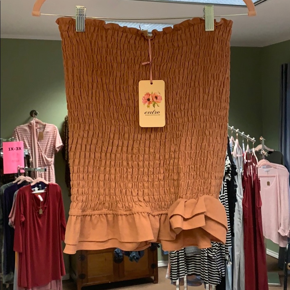 Entro tube top